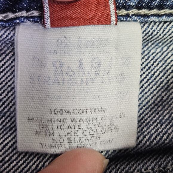 Stetson 1312 Modern Straight Leg Jean Mens 38x29 Blue Western Cowboy Embroidered - Picture 15 of 16